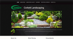 Desktop Screenshot of corbettlandscaping.com